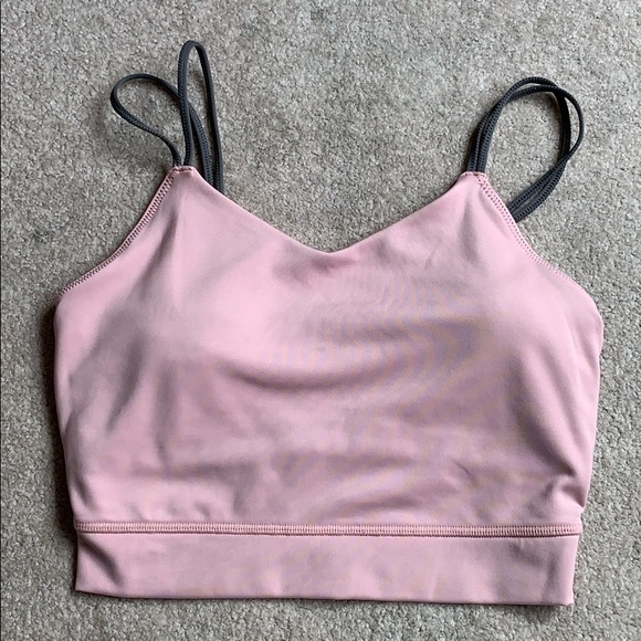 PURE built in bra crop top back size 6 - Picture 1 of 3